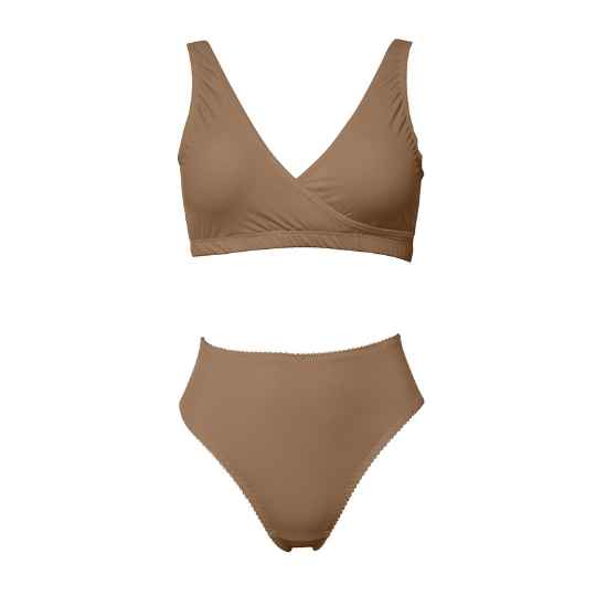 lynma crossover comfort bra COTTON- butterscotch beauty