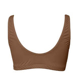 lynma crossover comfort bra COTTON- knockout nutmeg