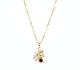 I Love Me Mini Diamond Solitaire Necklace