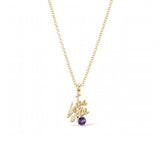I Love Me Mini Diamond Solitaire Necklace