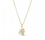 I Love Me Mini Diamond Solitaire Necklace