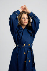 Bellina Denim Trench Coat