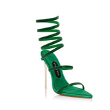 CANDY SANDAL 120 MM | GREEN