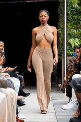 Gwyneth Copper Romper