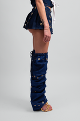 Destiny Denim Leg Warmers
