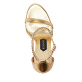 JESSICA CHAIN SANDAL 120 MM | GOLD