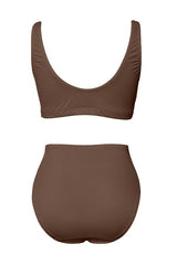 lynma crossover comfort bra COTTON- espresso empress