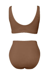 lynma crossover comfort bra COTTON- knockout nutmeg