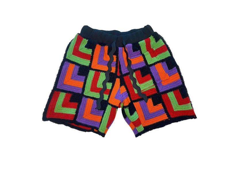 Zydego Vibrant Square Shorts