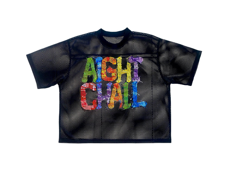 Aight Chall Slogan Jersey Black