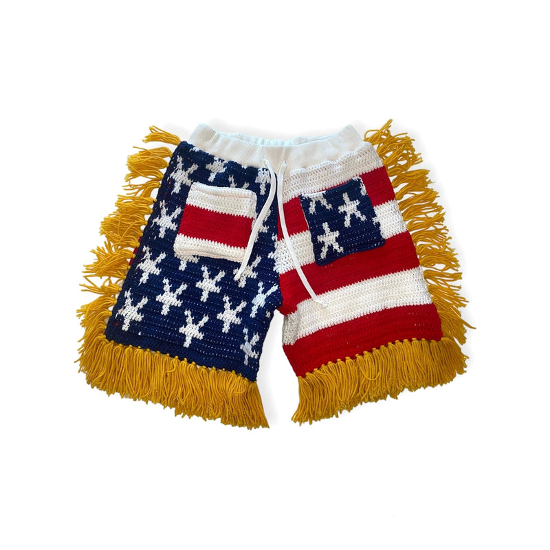 USA Olympic Fringe Shorts