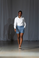 Lucy Sequin Denim Shorts