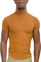 Short Sleeve Turtleneck