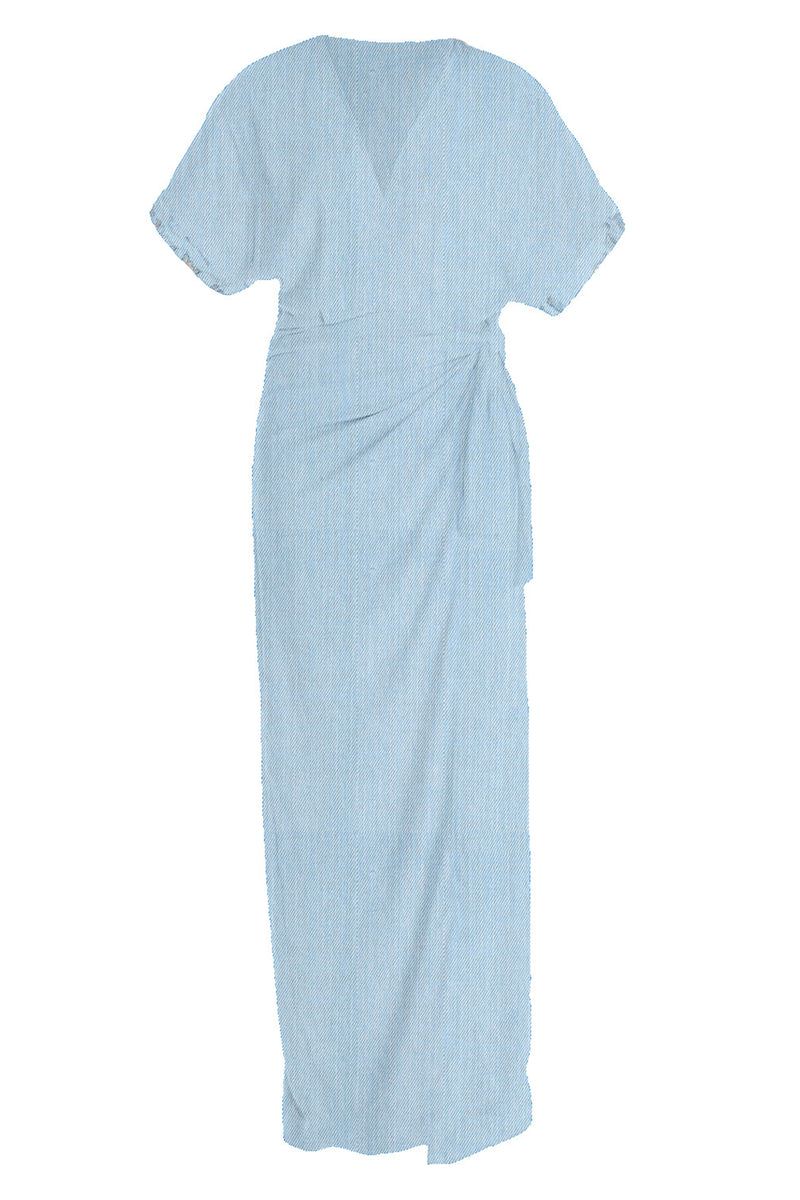 Long Wrap Dress