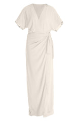 Long Wrap Dress