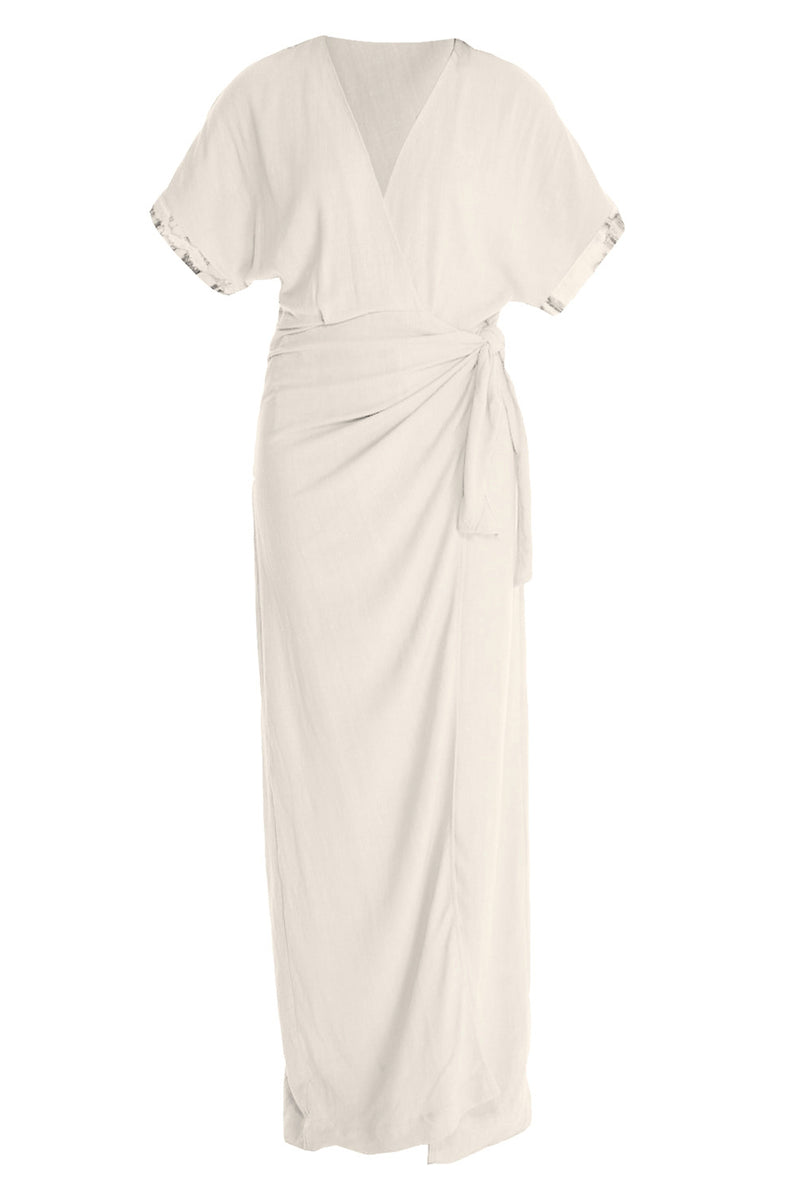 Long Wrap Dress
