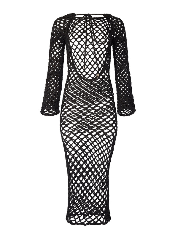 HIGH PRIESTESS DRESS / BLACK