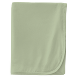 Organic Swaddle Blanket | Lilac + Sage