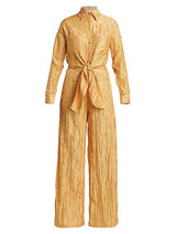 Tie Front Jumpsuit | Sunset