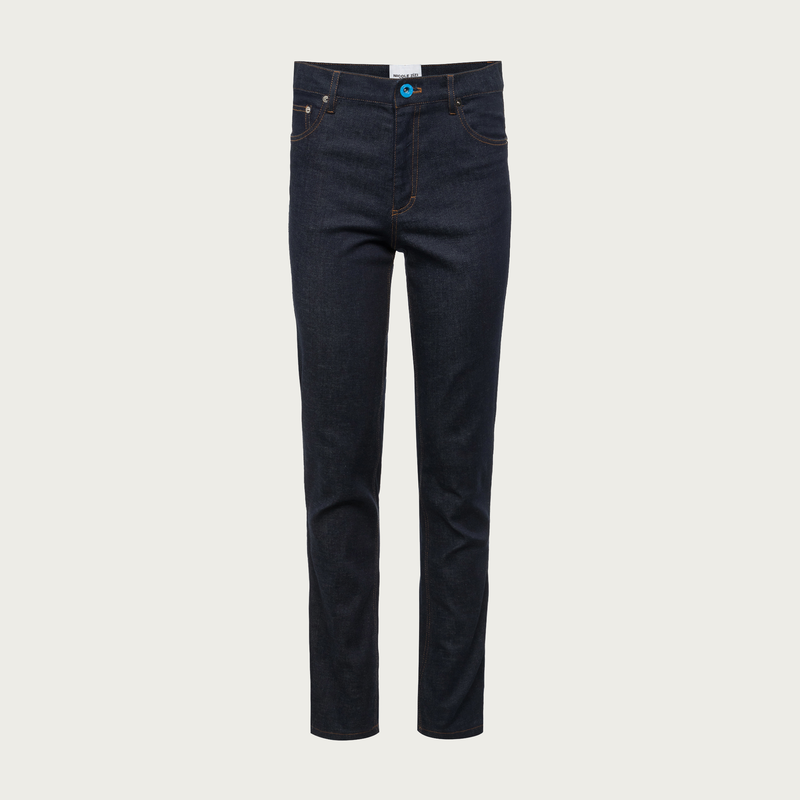 Recycled Stretch Slim Straight Denim Pants