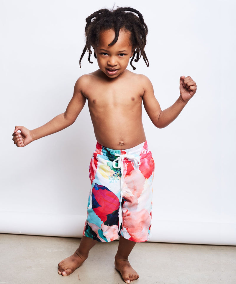Kids Bloom Swim Trunks