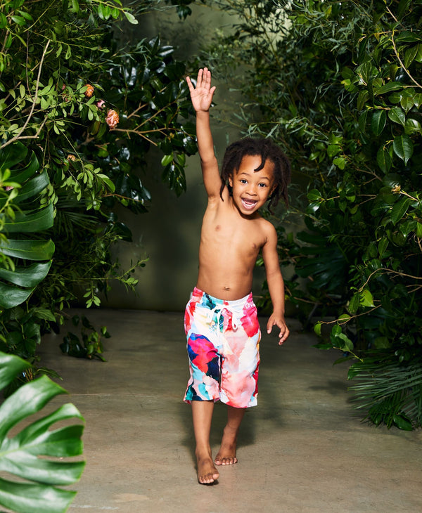 Kids Bloom Swim Trunks