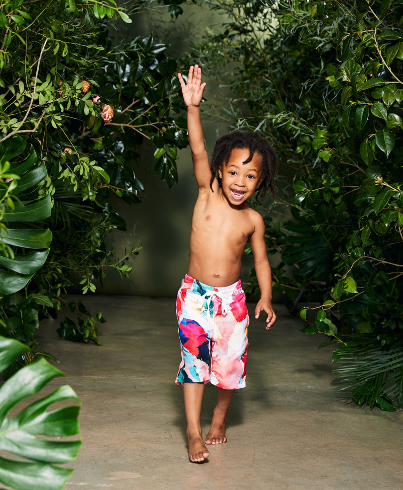 Kids Bloom Swim Trunks