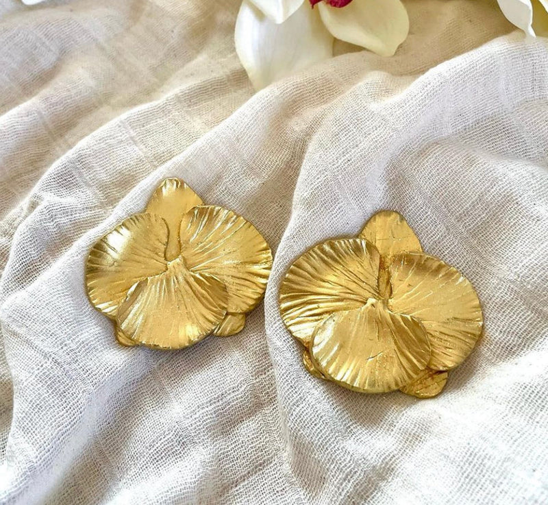 ORCHID EARRINGS