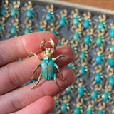 Beetle Earrings