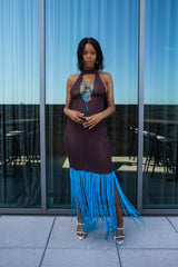 Crochet Fringe Dress