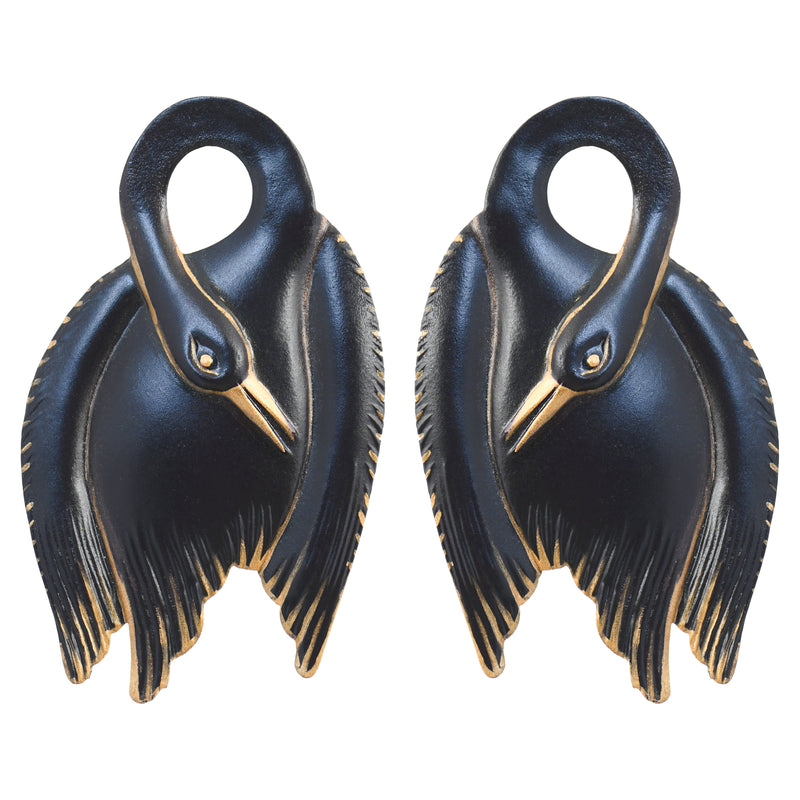 Black Swan Earrings