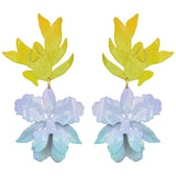 Huahine Orchid Earrings