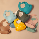 Baby Silicone Bib (Magical Dark Grey)