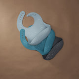 Baby Silicone Bib (Magical Dark Grey)