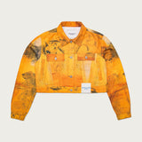 NICOLE ZÏZI STUDIO™/ Élie Lescot III Cropped Trucker Jacket