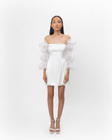 CLOUD SILK DRESS (BLACK)