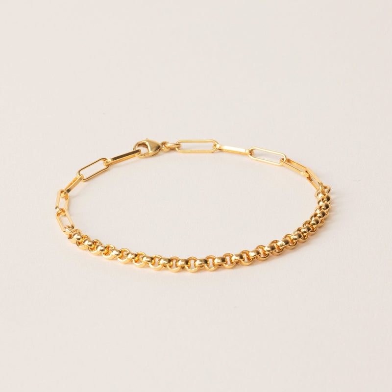 Ava X Layla Gold Link Bracelet