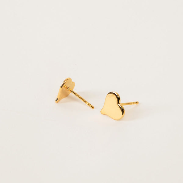 Heart Stud Earrings