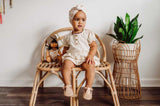 Organic Skirted Bodysuit | Shell