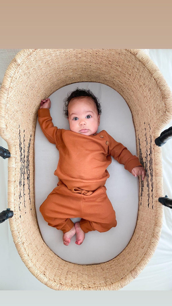 Organic Jogger Pants | Ginger