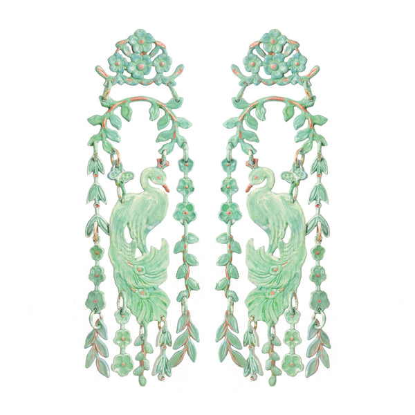 Jade Palace Garden Earrings