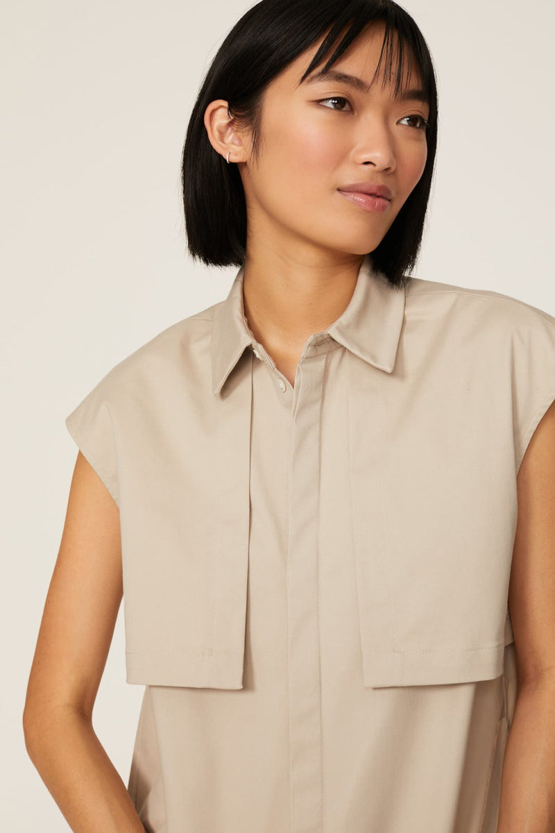 "Nesli" Sleeveless Shirt