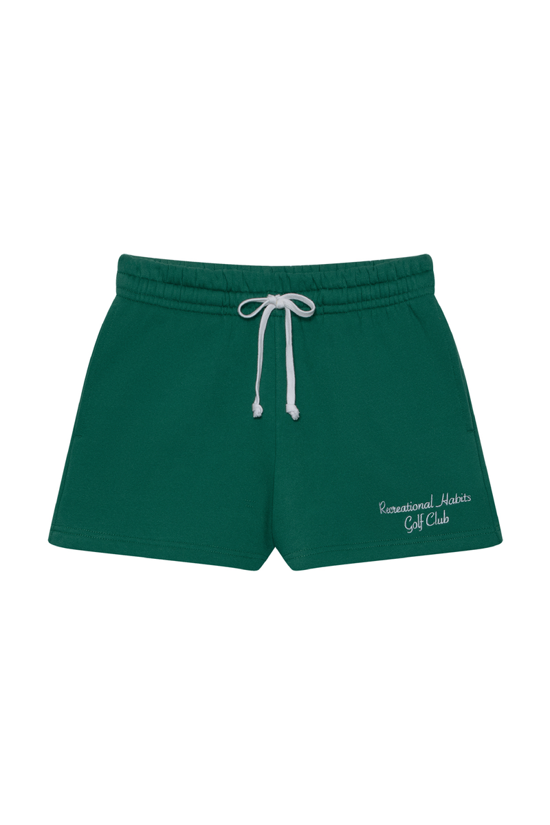 Tour Golf Short in Emerald Green