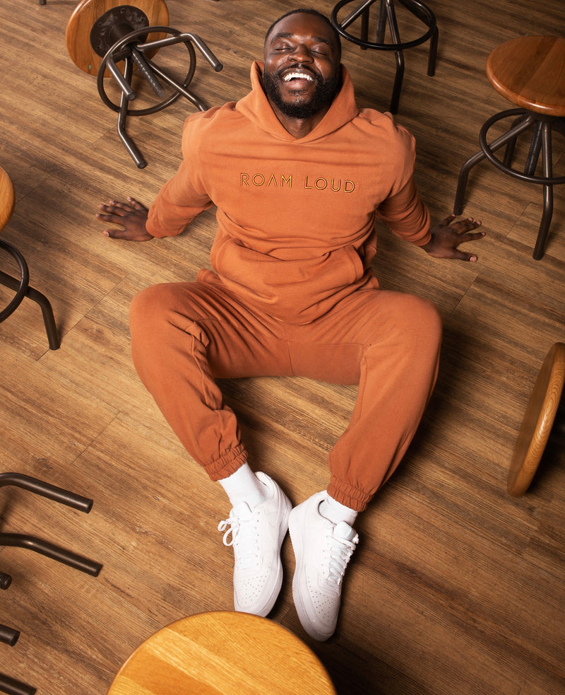 Blanket Unisex Sweatpants - Burnt Orange