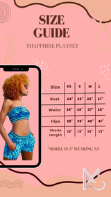 Sapphire Velour Tube Top Playset