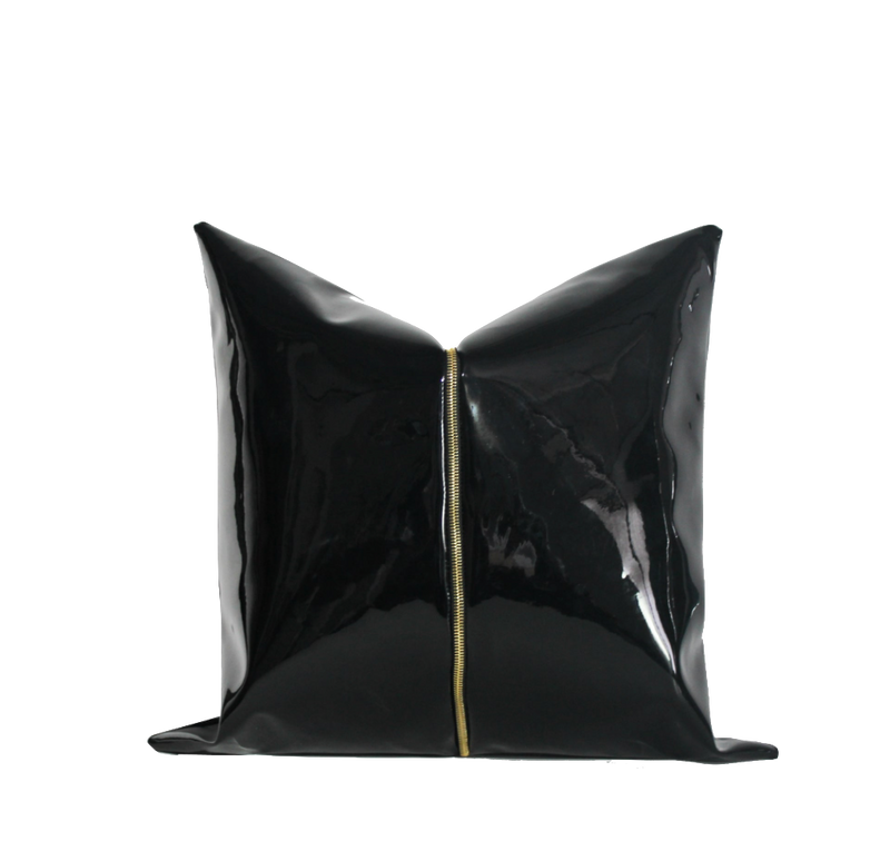 DOM | Patent Leather Pillow