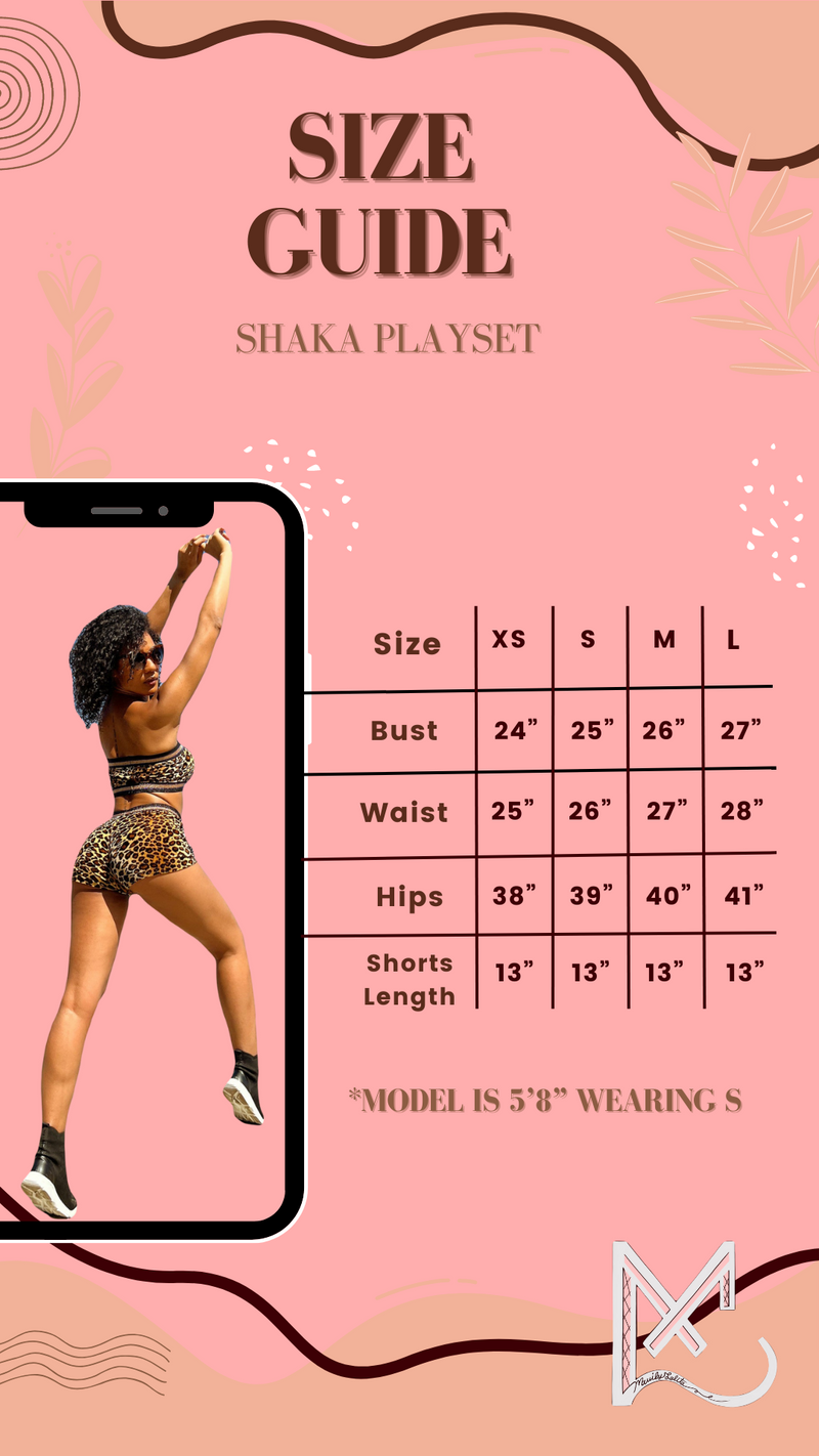 Shaka Velour Tube Top Playset