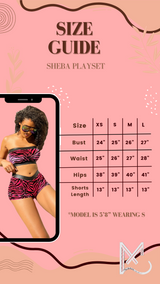 Sheba Velour Tube Top Playset