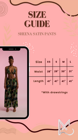 Sheena Satin Pants