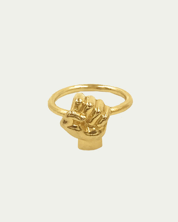 MINI ALL POWER FIST RING